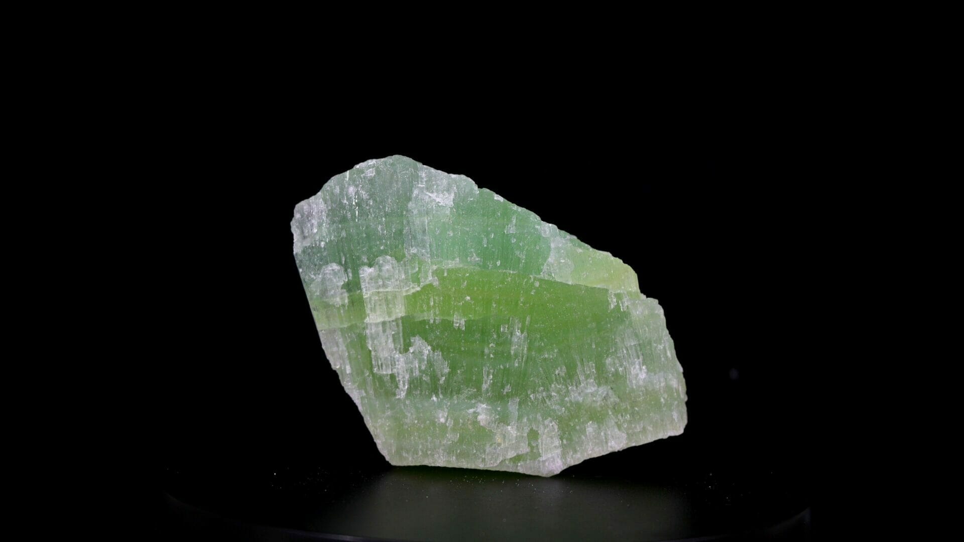 Beautiful green Calcite with wonderful texture and colors type 3