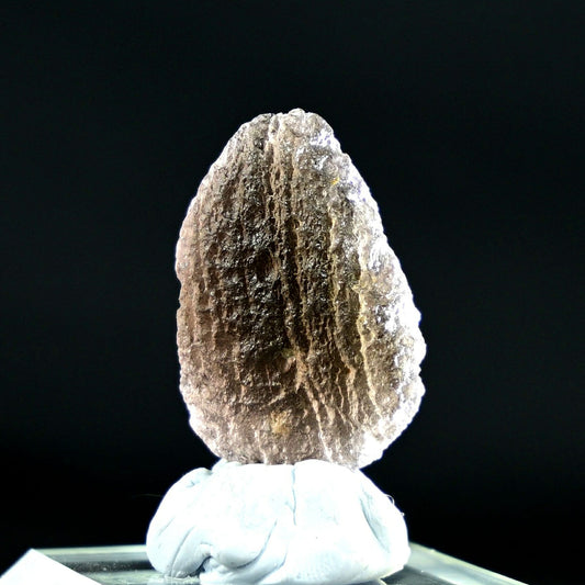 Top Grade Cintamani Stone ！Arizona Tektite / Saffordite / Glass Meteorite front with light